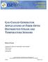 GAS-COOLED GENERATOR APPLICATIONS OF FIBER-OPTIC DISTRIBUTED STRAIN AND TEMPERATURE SENSORS