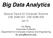 Big Data Analytics. Special Topics for Computer Science CSE CSE Jan 21