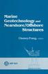 MARINE GEOTECHNOLOGY AND NEARSHORE/ OFFSHORE STRUCTURES
