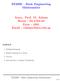 EE2090 Basic Engineering Mathematics. Assoc. Prof. M. Adams Room : S2.2-B2-23 Extn :