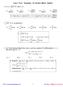 Exam 3 - Part I 28 questions No Calculator Allowed - Solutions. cos3x ( ) = 2 3. f x. du D. 4 u du E. u du x dx = 1