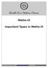 Maths-III. Important Types in Maths III. Prepared By : Sameer V. shaikh { }