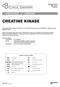 This package insert contains information to run the Creatine Kinase assay on the ARCHITECT c Systems and the AEROSET System.
