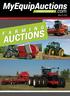 MyEquipAuctions. .com FARMING DIVISION. May 23, 2018 AUCTIONS
