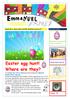 Easter egg hunt! Where are they? World Book Day! P4. ISSUE #16, March 2018 EASTER EGGSTRAVAGANZA!!! Easter recipes! P3