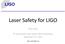 Laser Safety for LIGO