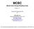 MCBC. Monte Carlo Charge Breeding Code. Version 1.0. Copyright ( ) September 2016 by