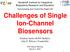 Challenges of Single Ion-Channel Biosensors