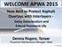 WELCOME APWA How Best to Protect Asphalt Overlays with Interlayers - Delay Deterioration and Extend Pavement Life