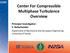 Center For Compressible Multiphase Turbulence Overview