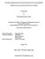 DYNAMIC MODELING AND WAVELET-BASED MULTI-PARAMETRIC TUNING AND VALIDATION FOR HVAC SYSTEMS. A Dissertation SHUANGSHUANG LIANG