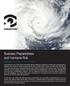 Business Preparedness and Hurricane Risk