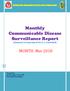 Monthly Communicable Disease Surveillance Report (Summary of reporting % for P, L, S included)