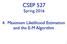 CSEP 527 Spring Maximum Likelihood Estimation and the E-M Algorithm