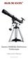 Saxon 909EQ2 Refractor Telescope