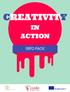 CREATIVITY IN ACTION INFO PACK