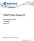 Total Protein Assay Kit