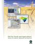 GIS for Food and Agriculture Solutions for Production, Agribusiness, and Government