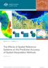 The Effects of Spatial Reference Systems on the Predictive Accuracy of Spatial Interpolation Methods