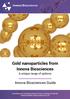 Gold nanoparticles from Innova Biosciences