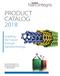 2018 Product Catalog. Brief History