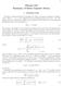 Physics 219 Summary of linear response theory
