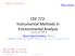 CEE 772: Instrumental Methods in Environmental Analysis