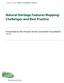 Natural Heritage Features Mapping: Challenges and Best Practice