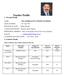 Teacher Profile. 1. Personal Details. 2. Academic Details : - DR. SAMBHAJI DNYANESHWAR SHINDE