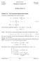 Numerical Analysis II. Problem Sheet 12
