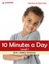 Trish Price & Peter Price. 10 Minutes a Day. Level 1. Book 1: Addition Worksheets