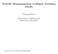 Periodic Homogenization of Elliptic Problems (Draft)