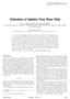 Estimation of Agitator Flow Shear Rate