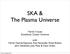 SKA & The Plasma Universe