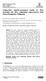 Comparative morpho-anatomical studies of Hoya incrassata and Hoya soligamiana (Apocynaceae) from Mount Hamiguitan, Philippines