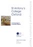 St Antony s College. Oxford. Archaeological Evaluation Report. o a. September Client: St Antony's College
