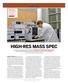 COVER STORY HIGH-RES MASS SPEC