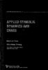 APPLIED SYMBOLIC DYNAMICS AND CHAOS