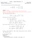 AM 034 Applied Mathematics - II Brown University Spring 2018 Solutions to Homework, Set 3 Due February 28