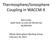 Thermosphere/Ionosphere Coupling in WACCM-X