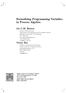 Formalizing Programming Variables in Process Algebra