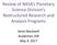 Review of NASA s Planetary Science Division s Restructured Research and Analysis Programs. Steve Mackwell Academies SSB May 4, 2017