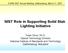 NIST Role in Supporting Solid State Lighting Initiative