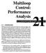 Multiloop Control: Performance Analysis /n-i