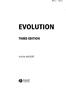 EVOLUTION THIRD EDITION MARK RIDLEY. Blackwell Publishing