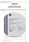 Certification Document CD0054 ISO Certification Pierce Bradenton