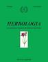HERBOLOGIA. An International Journal on Weed Research and Control