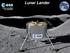 human spaceflight and operations Lunar Lander human spaceflight and operations