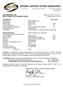 Report No: NCTL NFRC THERMAL TEST SUMMARY REPORT Expiration Date: 12/14/15