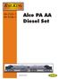 Alco PA AA Diesel Set